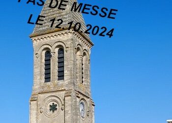 12.10.2024 Messe annulée à l’église de Longues sur Mer