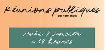 09.01.2025 Réunion publique « Tous Normands » à Bayeux