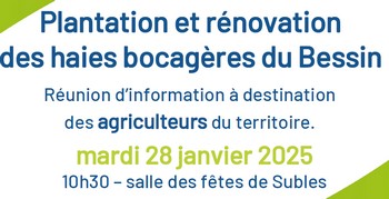 28.01.2025 Rappel + affiche Réunion d’information /  Haies Ter’Bessin